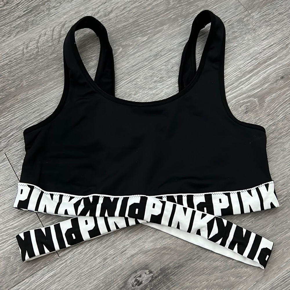 Unique Victoria Secret Sports Bra. Size L.